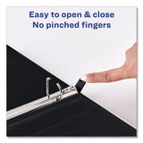 Avery® Heavy-duty View Binder With Durahinge And One Touch Slant Rings, 3 Rings, 0.5" Capacity, 11 X 8.5, Black freeshipping - TVN Wholesale 