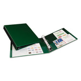 Avery® Heavy-duty Non-view Binder With Durahinge And One Touch Ezd Rings, 3 Rings, 1" Capacity, 11 X 8.5, Green freeshipping - TVN Wholesale 
