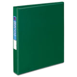 Avery® Heavy-duty Non-view Binder With Durahinge And One Touch Ezd Rings, 3 Rings, 1" Capacity, 11 X 8.5, Green freeshipping - TVN Wholesale 