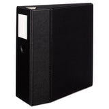 Avery® Heavy-duty Non-view Binder, Durahinge, Three Locking One Touch Ezd Rings, Spine Label, Thumb Notch, 5" Cap, 11 X 8.5, Black freeshipping - TVN Wholesale 