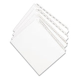 Avery® Preprinted Legal Exhibit Side Tab Index Dividers, Allstate Style, 26-tab, Exhibit A To Exhibit Z, 11 X 8.5, White, 1 Set freeshipping - TVN Wholesale 