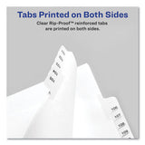Avery® Preprinted Legal Exhibit Side Tab Index Dividers, Allstate Style, 26-tab, A, 11 X 8.5, White, 25-pack freeshipping - TVN Wholesale 