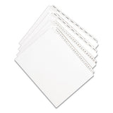 Avery® Preprinted Legal Exhibit Side Tab Index Dividers, Allstate Style, 26-tab, J, 11 X 8.5, White, 25-pack freeshipping - TVN Wholesale 