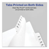 Avery® Preprinted Legal Exhibit Side Tab Index Dividers, Allstate Style, 26-tab, N, 11 X 8.5, White, 25-pack freeshipping - TVN Wholesale 