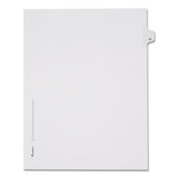 Avery® Preprinted Legal Exhibit Side Tab Index Dividers, Allstate Style, 26-tab, W, 11 X 8.5, White, 25-pack freeshipping - TVN Wholesale 