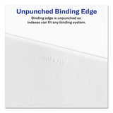 Avery® Preprinted Legal Exhibit Side Tab Index Dividers, Allstate Style, 26-tab, Y, 11 X 8.5, White, 25-pack freeshipping - TVN Wholesale 