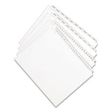 Avery® Preprinted Legal Exhibit Side Tab Index Dividers, Allstate Style, 26-tab, Y, 11 X 8.5, White, 25-pack freeshipping - TVN Wholesale 