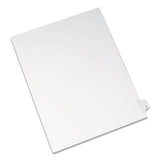 Avery® Preprinted Legal Exhibit Side Tab Index Dividers, Allstate Style, 26-tab, Y, 11 X 8.5, White, 25-pack freeshipping - TVN Wholesale 