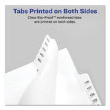 Avery® Preprinted Legal Exhibit Side Tab Index Dividers, Allstate Style, 25-tab, 276 To 300, 11 X 8.5, White, 1 Set freeshipping - TVN Wholesale 