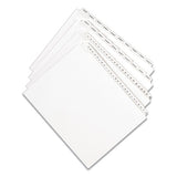 Avery® Preprinted Legal Exhibit Side Tab Index Dividers, Allstate Style, 10-tab, 13, 11 X 8.5, White, 25-pack freeshipping - TVN Wholesale 