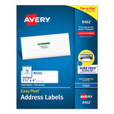 Avery® Easy Peel White Address Labels W- Sure Feed Technology, Inkjet Printers, 1.33 X 4, White, 14-sheet, 100 Sheets-box freeshipping - TVN Wholesale 