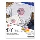 Avery® Fabric Transfers, 8.5 X 11, White, 18-pack freeshipping - TVN Wholesale 