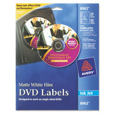 Avery® Inkjet Dvd Labels, Matte White, 20-pack freeshipping - TVN Wholesale 