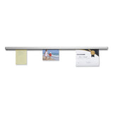 Advantus Grip-a-strip Display Rail, 12 X 1 1-2, Aluminum Finish freeshipping - TVN Wholesale 