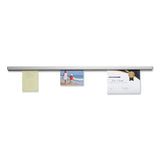 Advantus Grip-a-strip Display Rail, 24 X 1 1-2, Aluminum Finish freeshipping - TVN Wholesale 