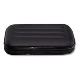 Innovative Storage Designs Large Soft-sided Pencil Case, Fabric With Zipper Closure, Black freeshipping - TVN Wholesale 