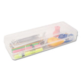 Innovative Storage Designs Stretch Art Box, Polypropylene, Snap Shut, Clear freeshipping - TVN Wholesale 