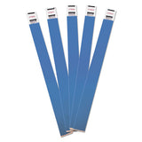 Advantus Crowd Management Wristbands, Sequentially Numbered, 9 3-4 X 3-4, Blue, 500-pack freeshipping - TVN Wholesale 