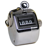 Bates® Tally I Hand Model Tally Counter, Registers 0-9999, Chrome freeshipping - TVN Wholesale 