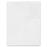 Advantus Kleer-file Poly Folder With Id Pocket, Letter Size, Transparent freeshipping - TVN Wholesale 