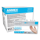 AMMEX® Professional Vinyl Exam Gloves, Powder-free, Medium, Clear, 100-box freeshipping - TVN Wholesale 