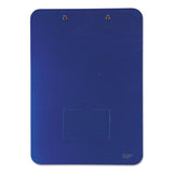 Mobile OPS® Unbreakable Recycled Clipboard, 1-4" Capacity, 8 1-2 X 11, Blue freeshipping - TVN Wholesale 