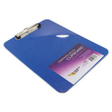 Mobile OPS® Unbreakable Recycled Clipboard, 1-4" Capacity, 8 1-2 X 11, Blue freeshipping - TVN Wholesale 