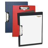 Mobile OPS® Portfolio Clipboard With Low-profile Clip, 1-2" Capacity, 8 1-2 X 11, Blue freeshipping - TVN Wholesale 