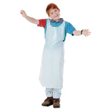 Baumgartens® Disposable Apron, Polypropylene, One Size Fits All, White, 100-pack freeshipping - TVN Wholesale 