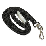SICURIX® Safety Breakaway Lanyard With Hook, 36", Black freeshipping - TVN Wholesale 