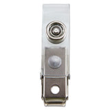 SICURIX® Sicurix Id Strap Clips, 0.38" X 2.75", Clear, 25-pack freeshipping - TVN Wholesale 