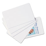 SICURIX® Sicurix Blank Id Card, 2 1-8 X 3 3-8, White, 100-pack freeshipping - TVN Wholesale 
