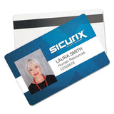 SICURIX® Sicurix Blank Id Card With Magnetic Strip, 2 1-8 X 3 3-8, White, 100-pack freeshipping - TVN Wholesale 