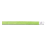 SICURIX® Security Wristbands, 0.75" X 10", Green, 100-pack freeshipping - TVN Wholesale 