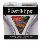 Baumgartens® Plastiklips Paper Clips, Small (no. 1), Assorted Colors, 1,000-box freeshipping - TVN Wholesale 