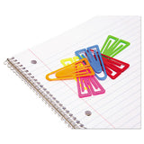 Baumgartens® Plastiklips Paper Clips, Extra Large, Assorted Colors, 50-box freeshipping - TVN Wholesale 