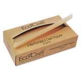 Ecocraft Interfolded Soy Wax Deli Sheets, 8 X 10.75, 500-box, 12 Boxes-carton