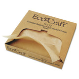 Bagcraft Ecocraft Grease-resistant Paper Wraps And Liners, Natural, 12 X 12, 1,000-box, 5 Boxes-carton freeshipping - TVN Wholesale 