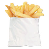 Bagcraft French Fry Bags, 4.5" X 3.5", White, 2,000-carton freeshipping - TVN Wholesale 