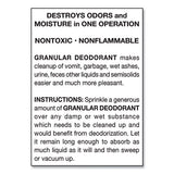 Big D Industries Granular Deodorant, Lemon, 16 Oz, Shaker Can, 12-carton freeshipping - TVN Wholesale 