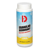 Big D Industries Granular Deodorant, Lemon, 16 Oz, Shaker Can, 12-carton freeshipping - TVN Wholesale 