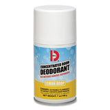 Big D Industries Metered Concentrated Room Deodorant, Lemon Scent, 7 Oz Aerosol Spray, 12-carton freeshipping - TVN Wholesale 