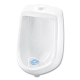 Big D Industries Extra Duty Urinal Screen With Non-para Block, Evergreen Scent, White, Dozen freeshipping - TVN Wholesale 