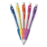 Velocity Original Mechanical Pencil, 0.7 Mm, Hb (#2), Black Lead, Assorted Barrel Colors, 5-pack