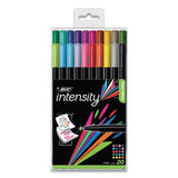 BIC® Intensity Porous Point Pen, Stick, Fine 0.4 Mm, Assorted Ink And Barrel Colors, 20-pack freeshipping - TVN Wholesale 
