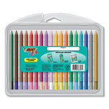 BIC® Kids Coloring Crayons, 36 Assorted Colors, 36-pack freeshipping - TVN Wholesale 