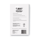 BIC® Brite Liner Tank-style Highlighter, Assorted Ink Colors, Chisel Tip, Assorted Barrel Colors, 4-set freeshipping - TVN Wholesale 