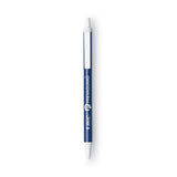 BIC® Prevaguard Ballpoint Pen, Retractable, Medium 1 Mm, Blue Ink, Blue Barrel freeshipping - TVN Wholesale 