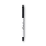 BIC® Clic Stic Ballpoint Pen Value Pack, Retractable, Medium 1.2 Mm, Black Ink, White Barrel, 60-pack freeshipping - TVN Wholesale 