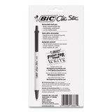 BIC® Clic Stic Ballpoint Pen, Retractable, Medium 1 Mm, Assorted Ink Colors, White Barrel, 18-pack freeshipping - TVN Wholesale 